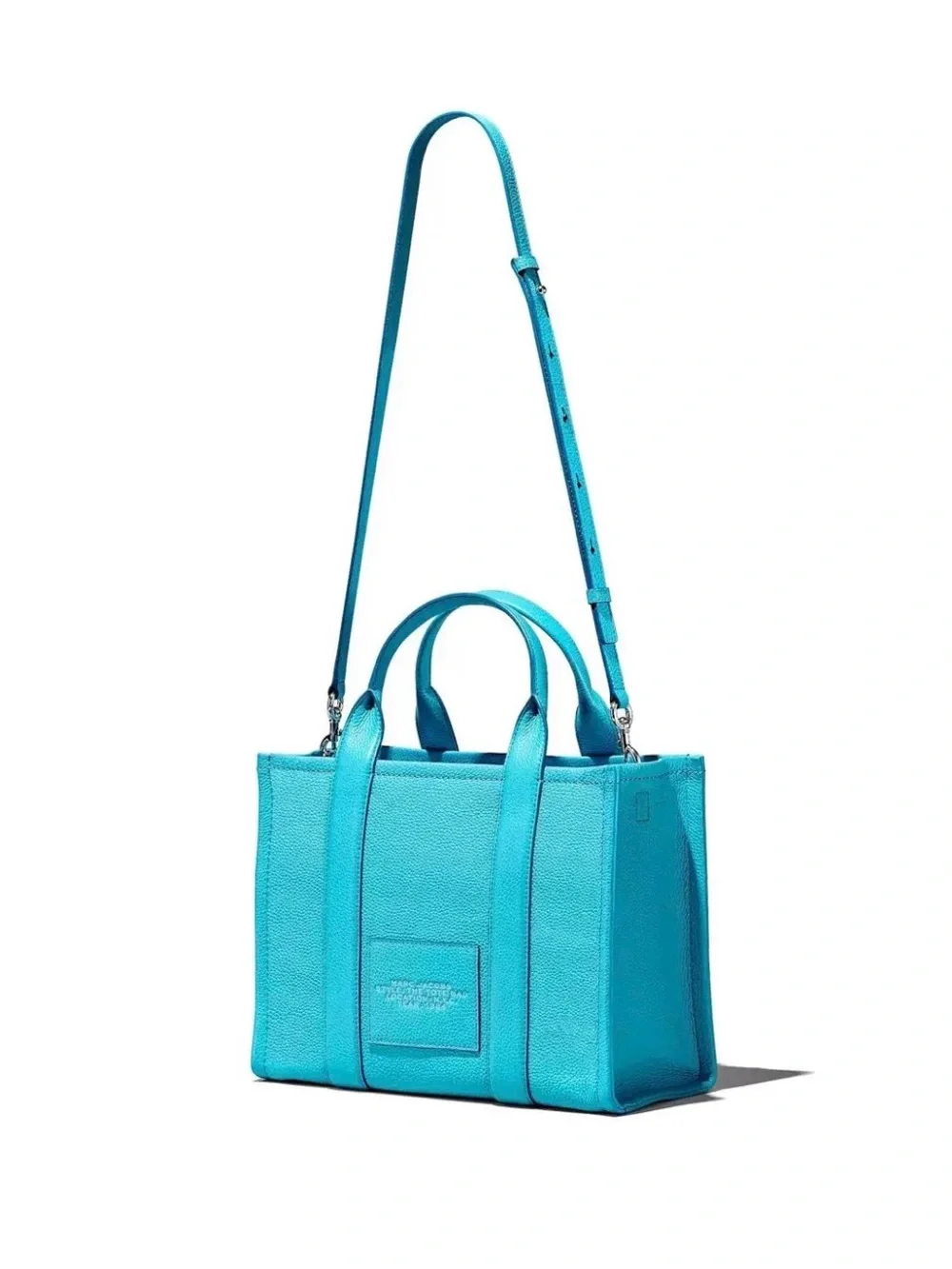 NWT The Tote Bag in Leather in Color Pool- MEDIUM - Picture 4 of 9